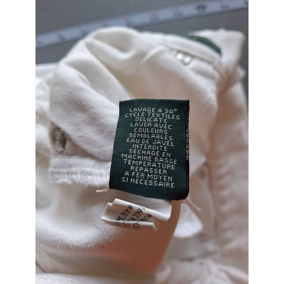 Lauren Ralph Lauren Womens Jeans Size 8 White Straight Leg Preppy Classiccore - Picture 6 of 10